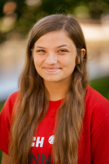 Kalina Schubert '25, Central College student ambassador