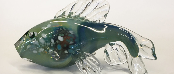 Mary Busker, glass