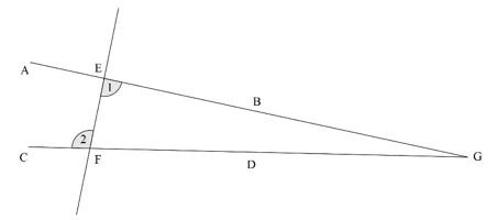 diagram showing angles