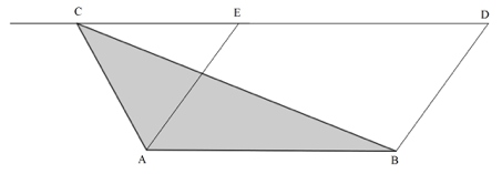 diagram showing angles